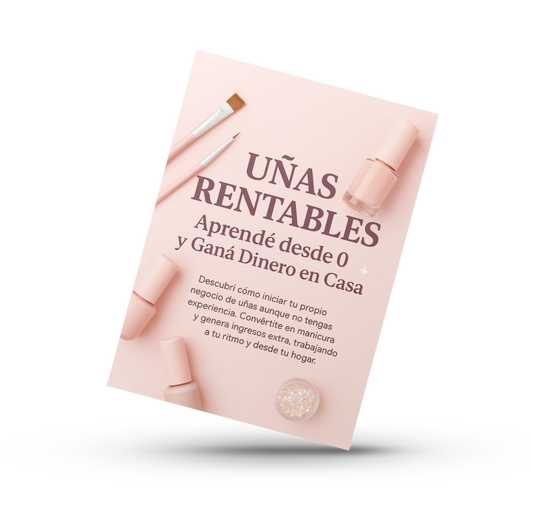 💎 Uñas Rentables: Aprende desde 0 y Gana Dinero en Casa!